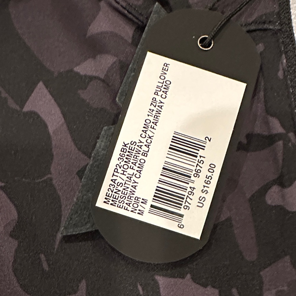 PXG Black Camo 1/4 Zip Pullover Medium - Picture 5 of 5